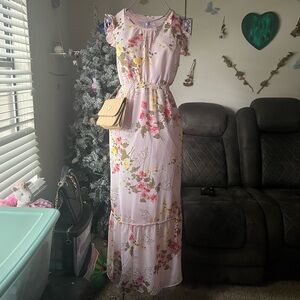 Floral Print Maternity dress